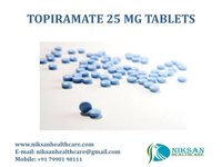 TOPIRAMATE 25 MG TABLETS